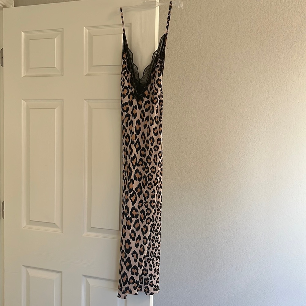 Victoria’s Secret cheetah night gown